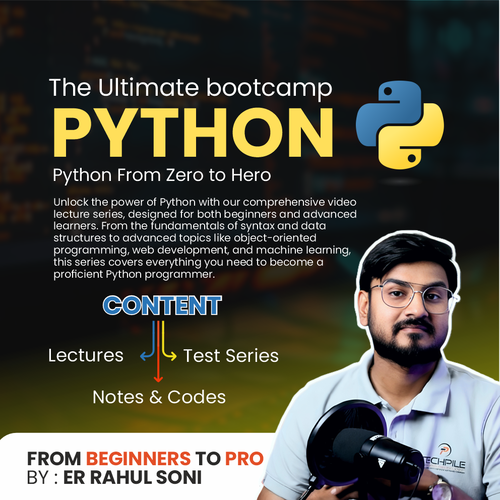 The Ultimate Python Bootcamp : From Zero to Hero!